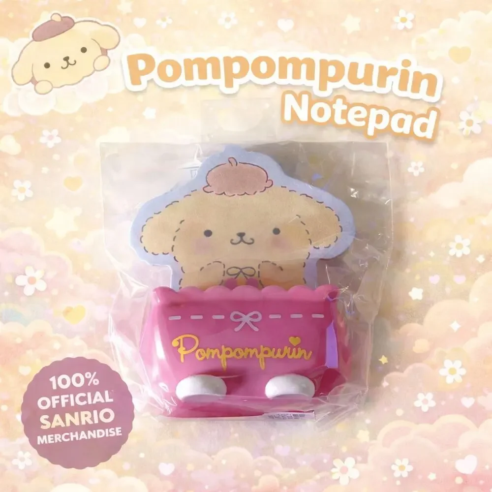 Sanrio Pompompurin Mini Notepad Set NEW